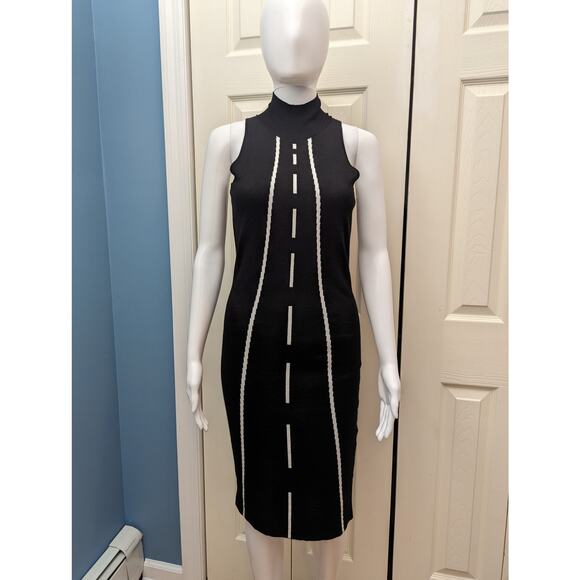 J Mujet X Designow Dress And Cardigan Crop Set I Don't Care Graphic City Print - Picture 12 of 15